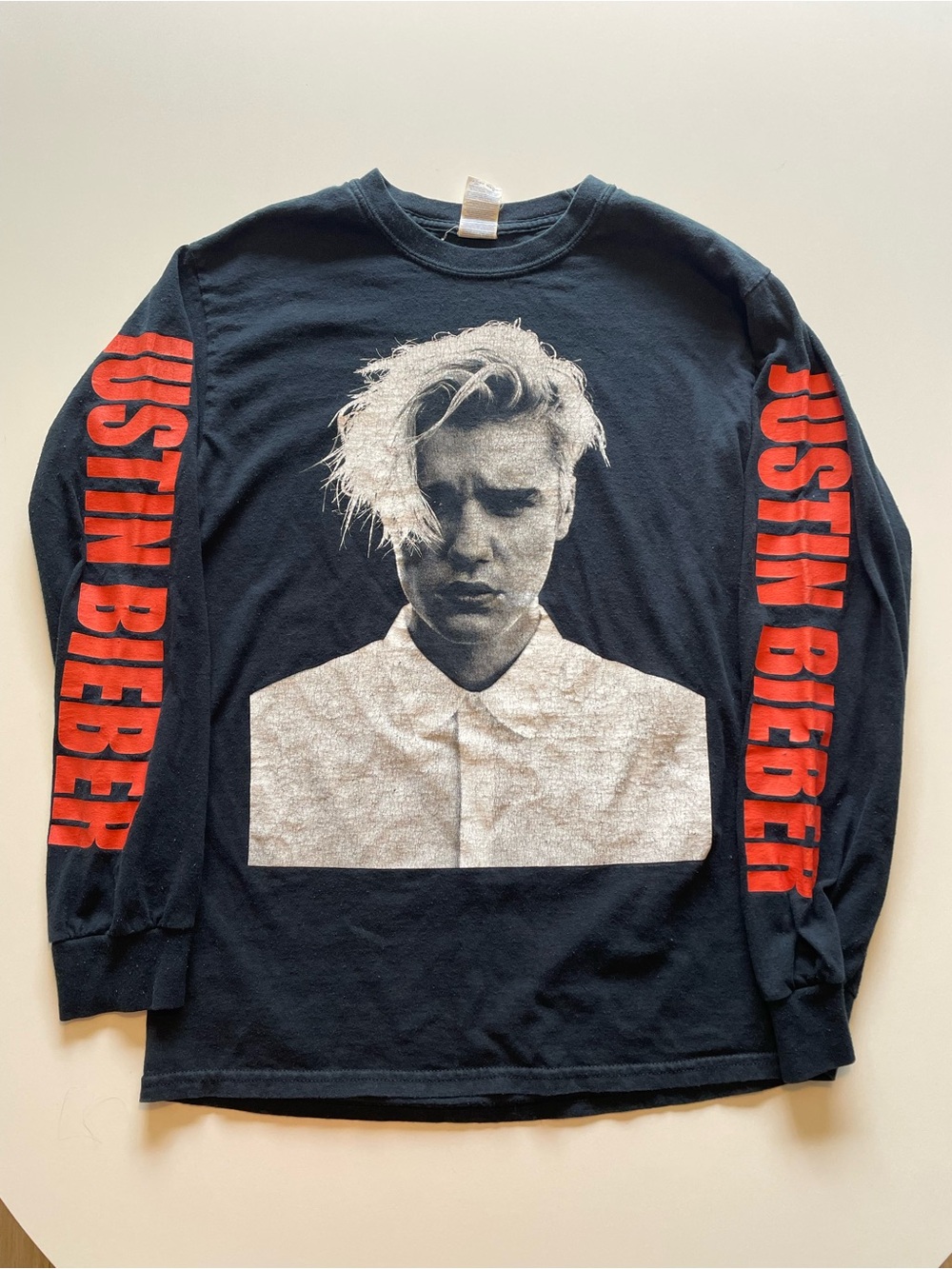 Justin Bieber Purpose Tour 2016 Long Sleeve Shirt Small